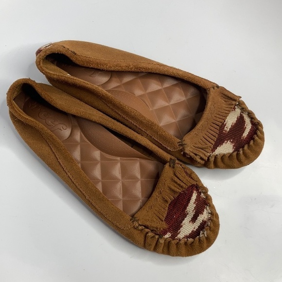 Reef leather moccasins size 7 - Picture 1 of 6